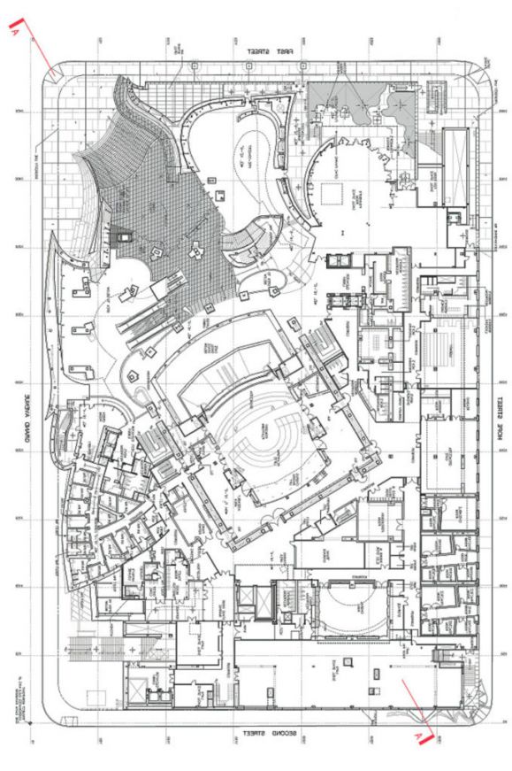 579x871 Drawings ( Disney Concert Hall Floor Plan