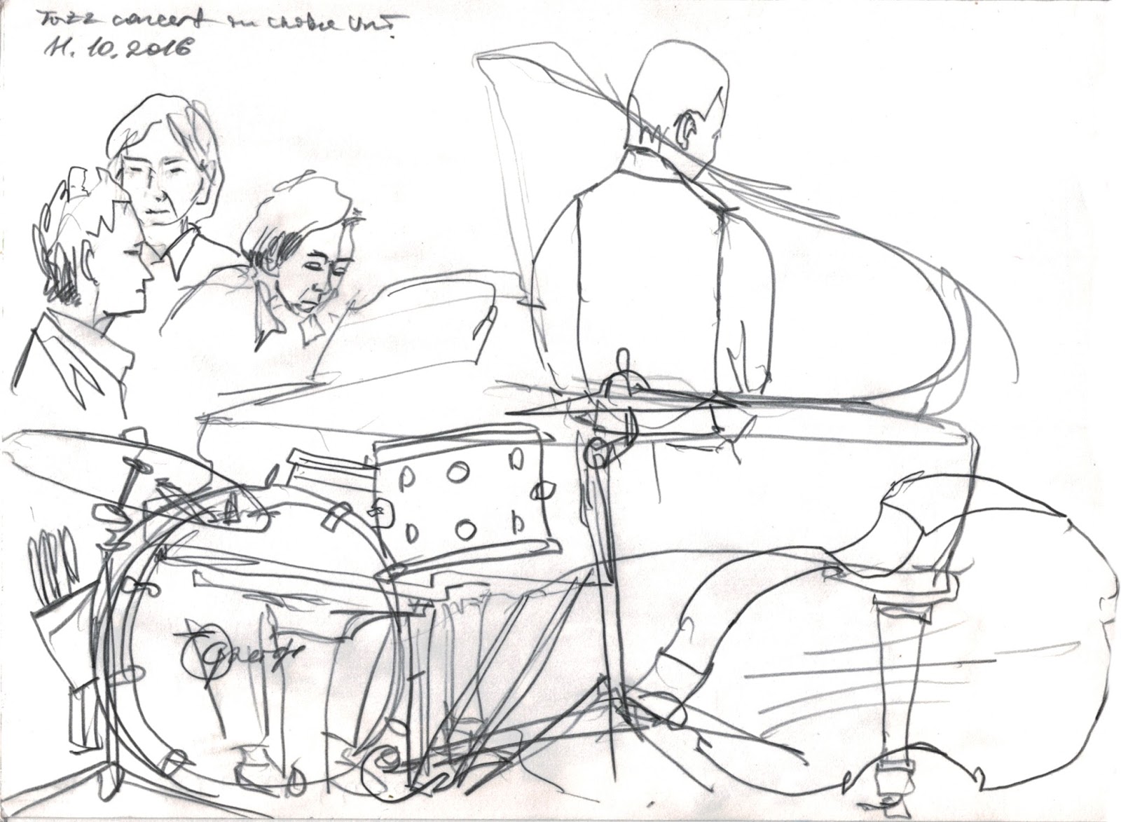 1600x1173 Jazz Concert Urban Sketchers Japan
