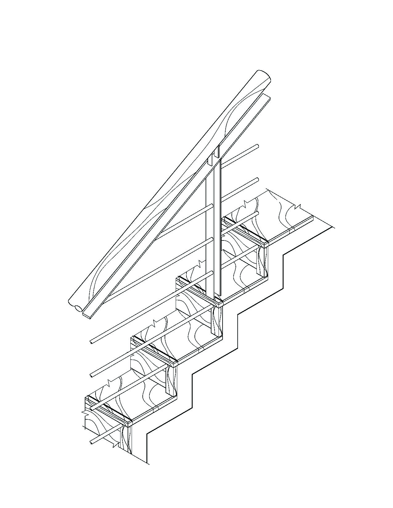 1275x1650 Modern Zigzag Stairs In Wood, Steel Amp Concrete Eugene T