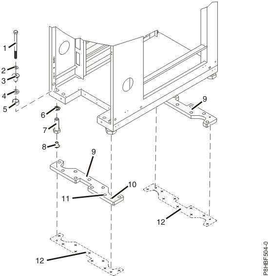 550x565 Attaching The Rack To A Concrete Floor