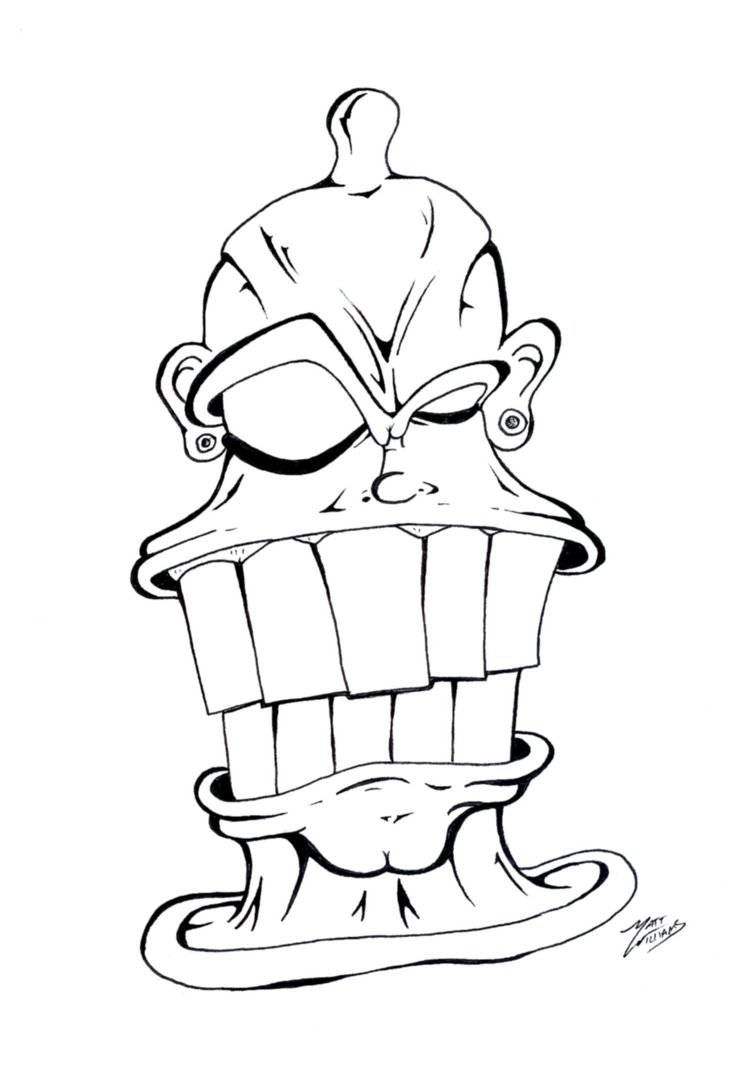 743x1074 Angry Condom By Minitrucksmafia