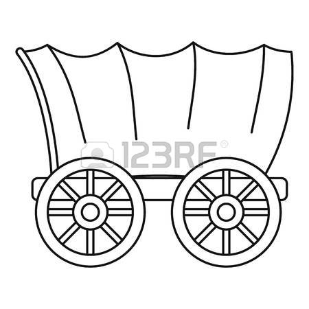450x450 482 Covered Wagon Stock Illustrations, Cliparts And Royalty Free