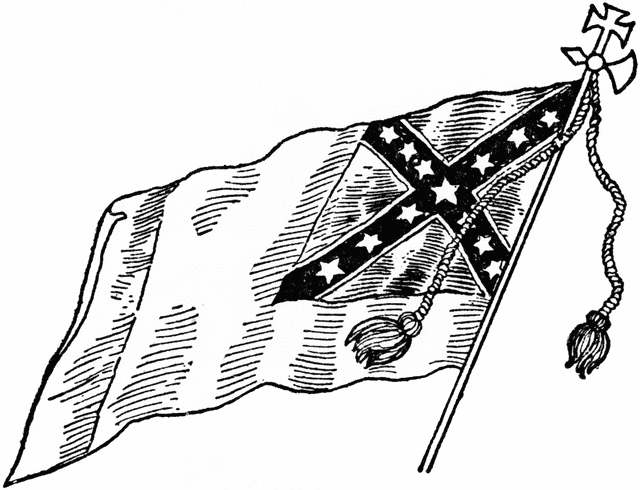 640x490 Confederate National Flag