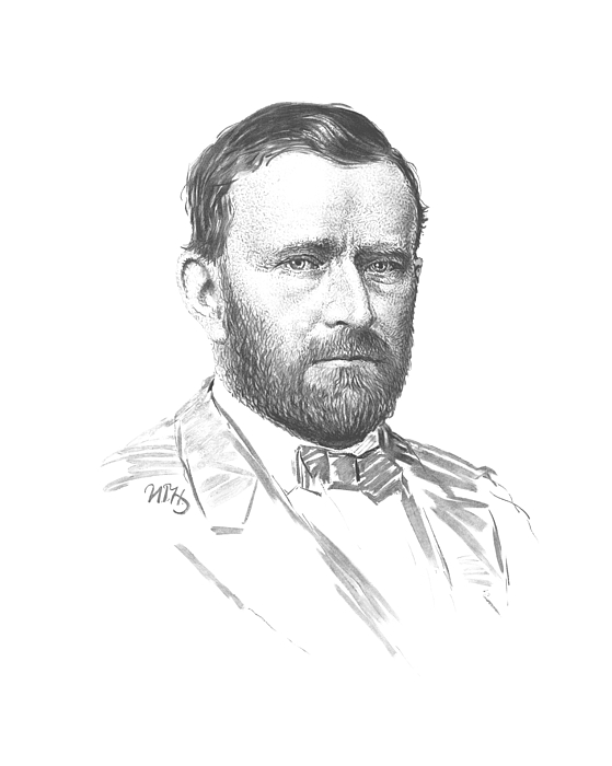 559x700 This Vintage Civil War Portrait Features A Drawing Of General
