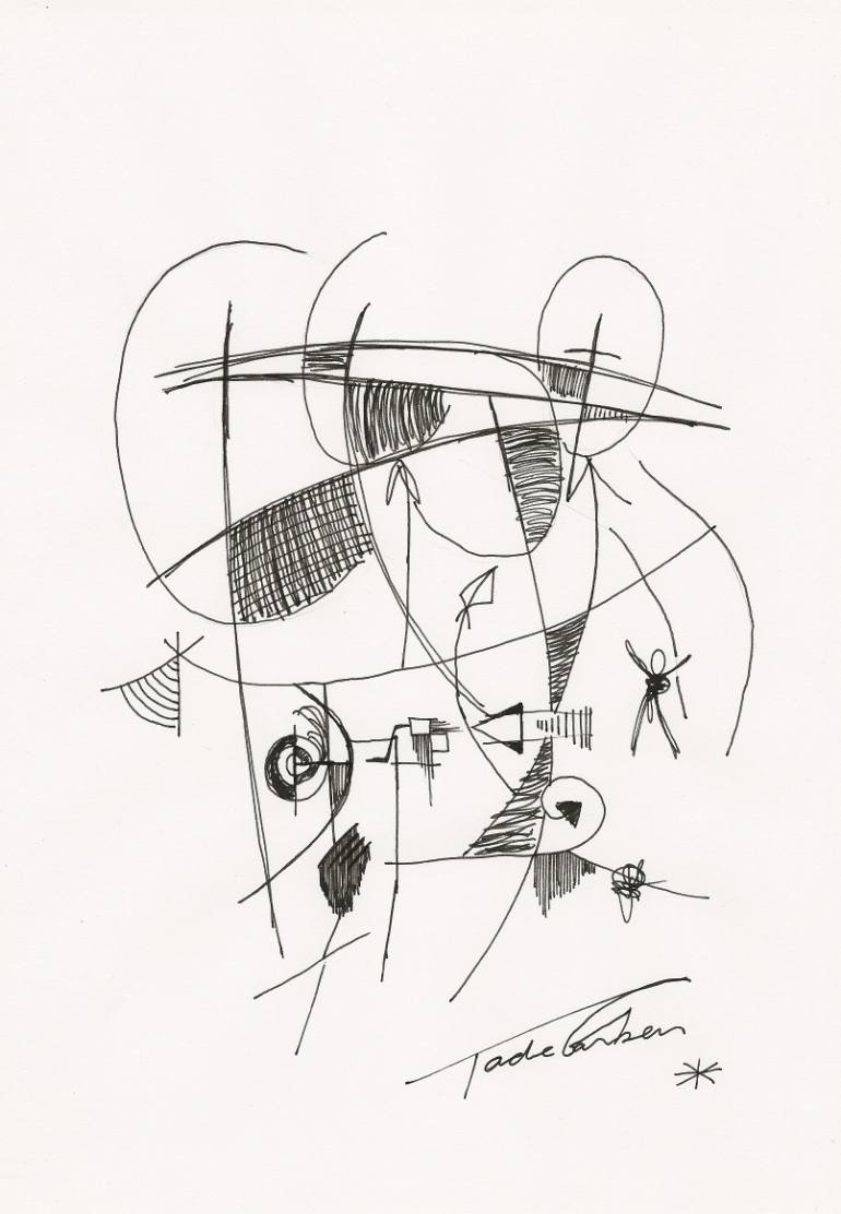 770x1112 Saatchi Art Winter Music Conference Drawing By Tade Garben