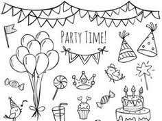 236x177 Resultado De Imagen Para Drawing Birthday Confetti Popper Doodles