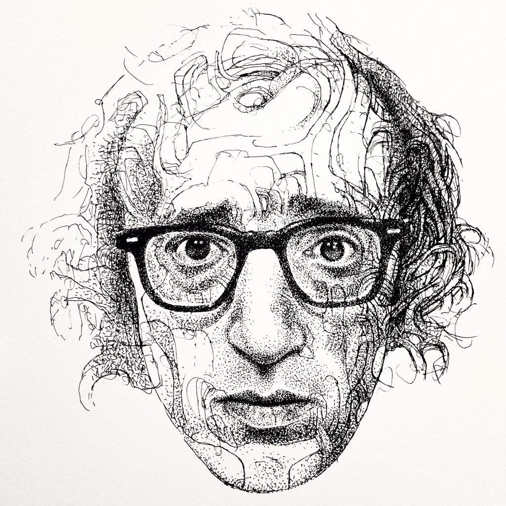 1024x1024 Woody Allen Confused By Mystik Mask 537 Coming Through