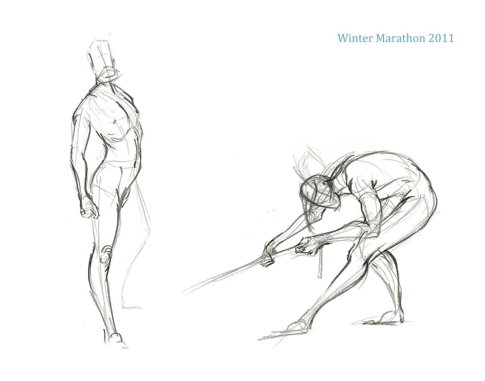 1600x1258 Rolled Up Sleeves Winter Marathon 2011 Day Two Drawings