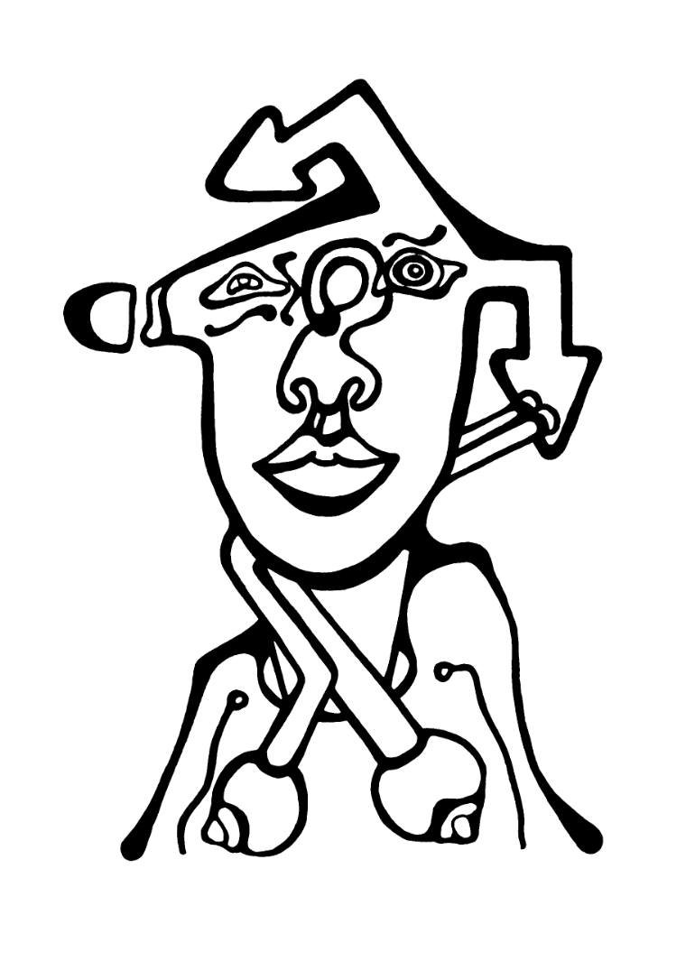 770x1065 Saatchi Art Gender Confusion Drawing By Patrick Gainer