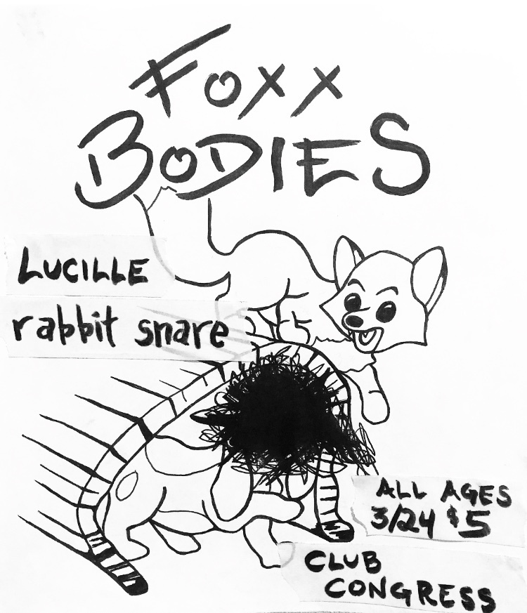 750x873 Foxx Bodies Tickets Club Congress Tucson, Az March 24th