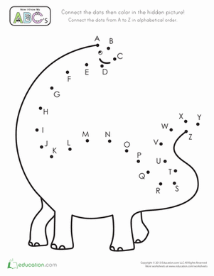 301x389 Abc Connect The Dots Worksheet