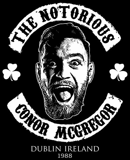 447x550 The Notorious Conor Mcgregor Posters By Olasle Redbubble