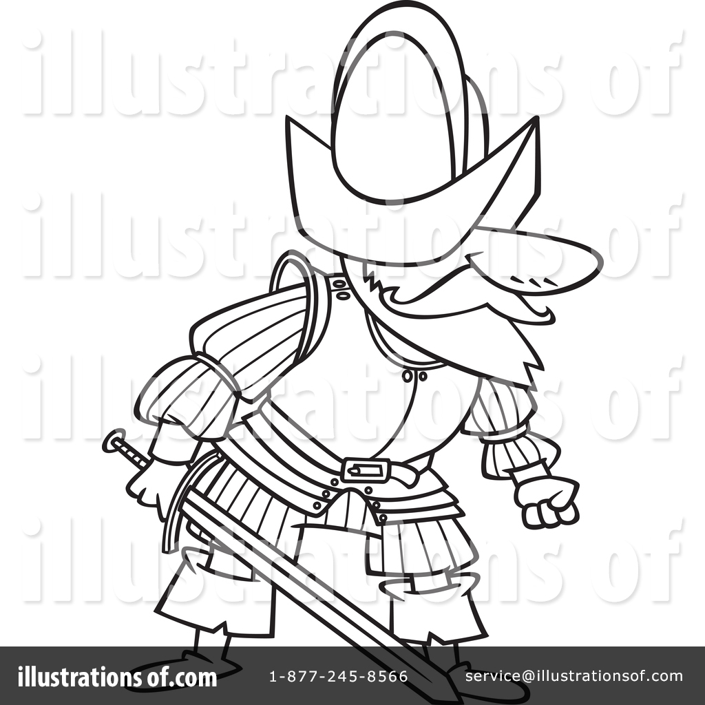 1024x1024 Conquistador Clipart