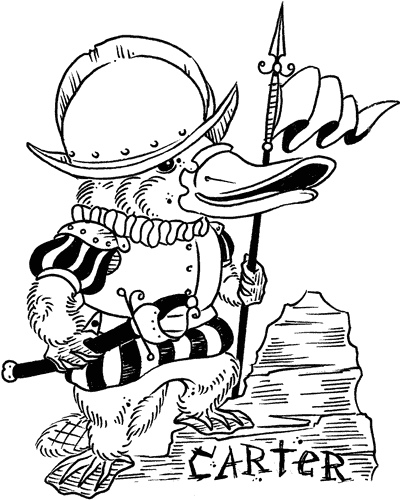 400x500 Carter Crest T Shirt Conquistador Platypus Commissioned