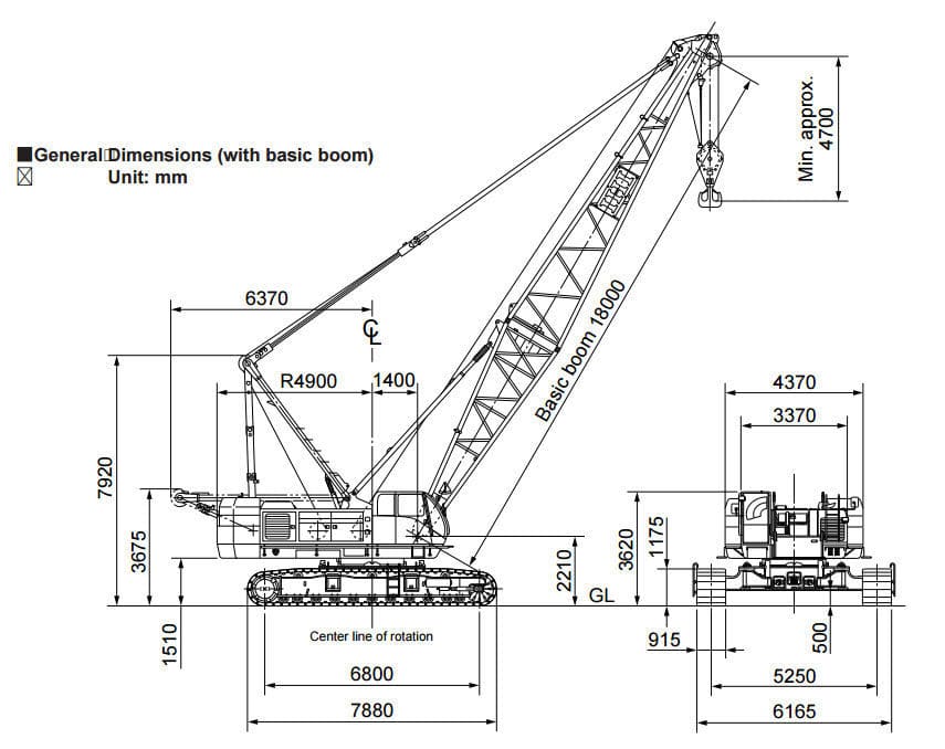 Construction Crane Drawing at GetDrawings | Free download