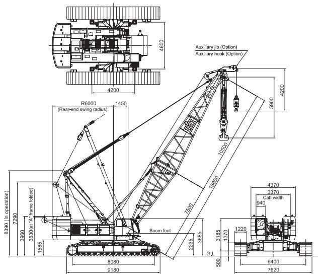 Construction Crane Drawing at GetDrawings | Free download