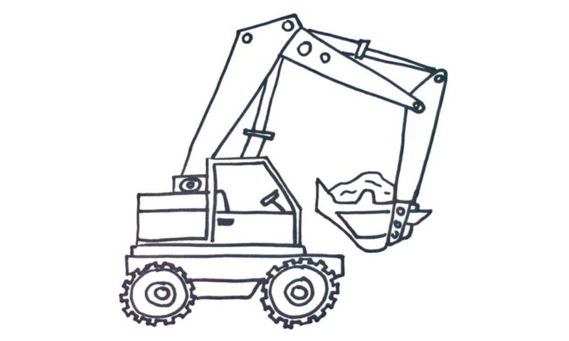 800x480 How To Draw A Crane