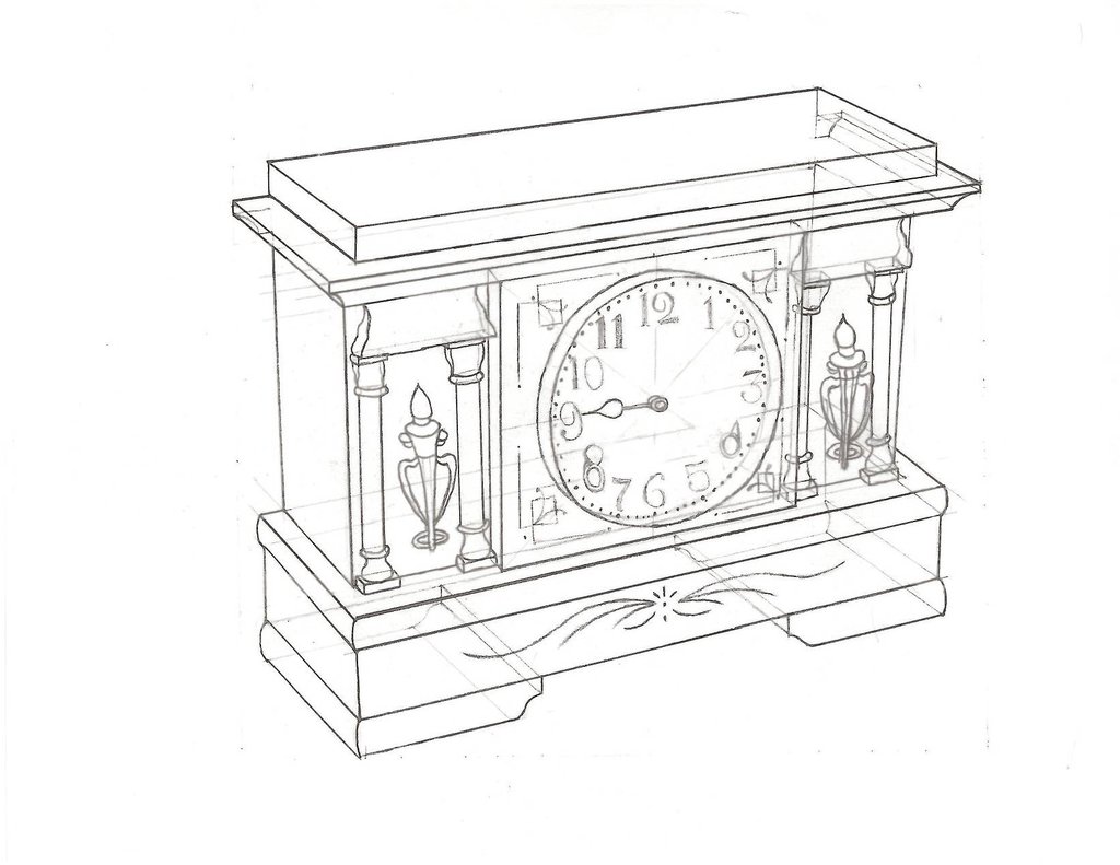 1024x791 Byui Art 110 Clock Construction Drawing By Scooterulez