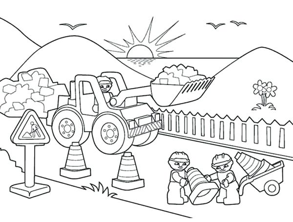 600x454 Inspirational Construction Coloring Pages Free Download A Machine