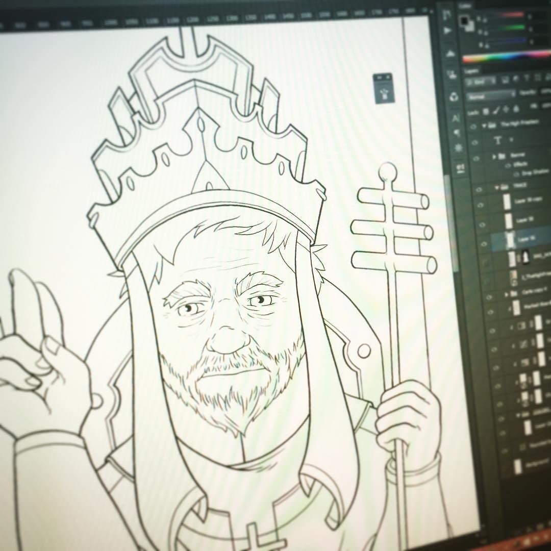 1080x1080 The Hierophant Under Construction