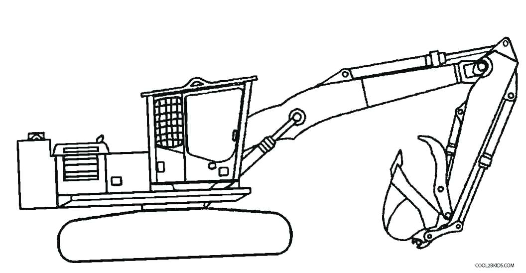 1056x548 Construction Equipment Coloring Pages Best Stone Shovel Bulldozer