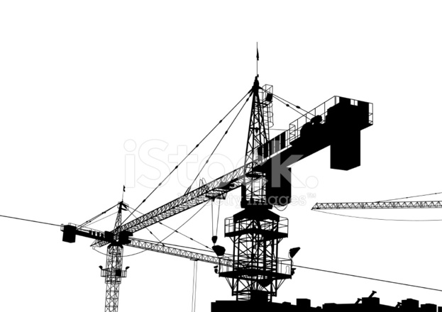623x440 Construction Site Stock Vector