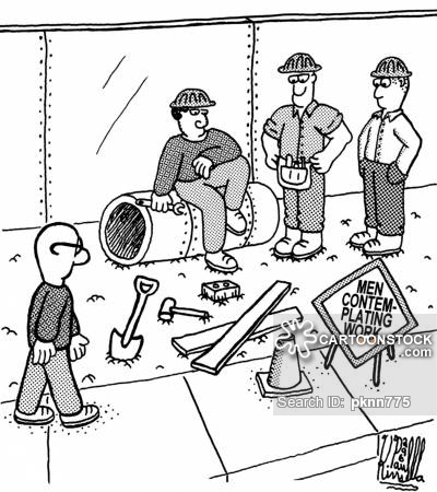 400x450 Men At Work Cartoons And Comics