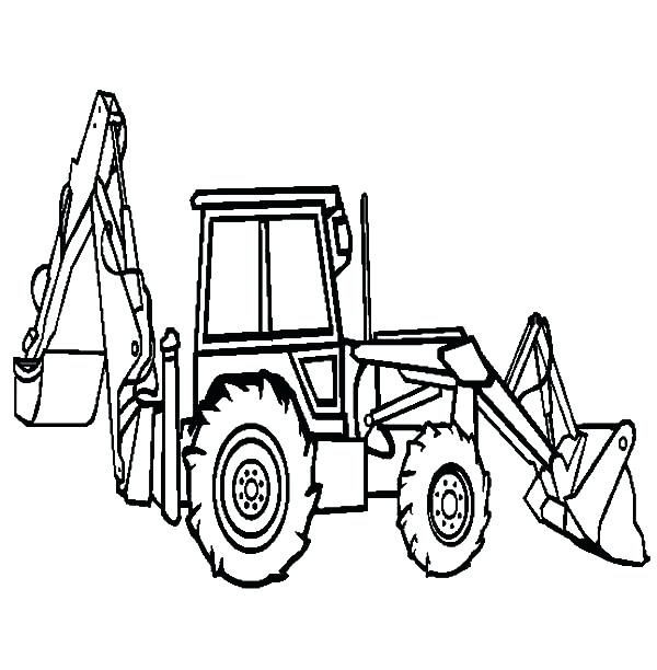 600x612 Construction Equipment Coloring Pages Just Saying These Real