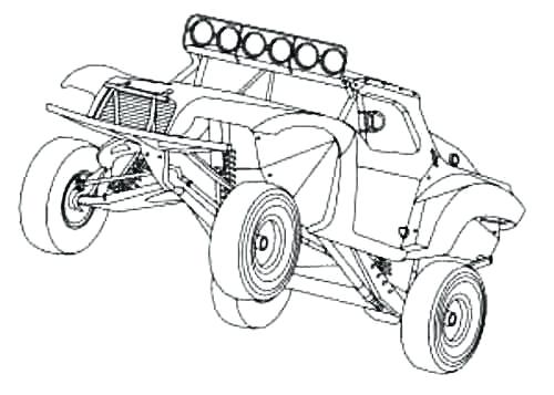 500x357 Off Road Truck Coloring Pages Lifted Truck Coloring Pages