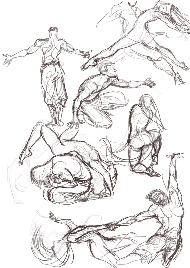 784x1108 Love E Motion Dancing (Sort Of) Sketches