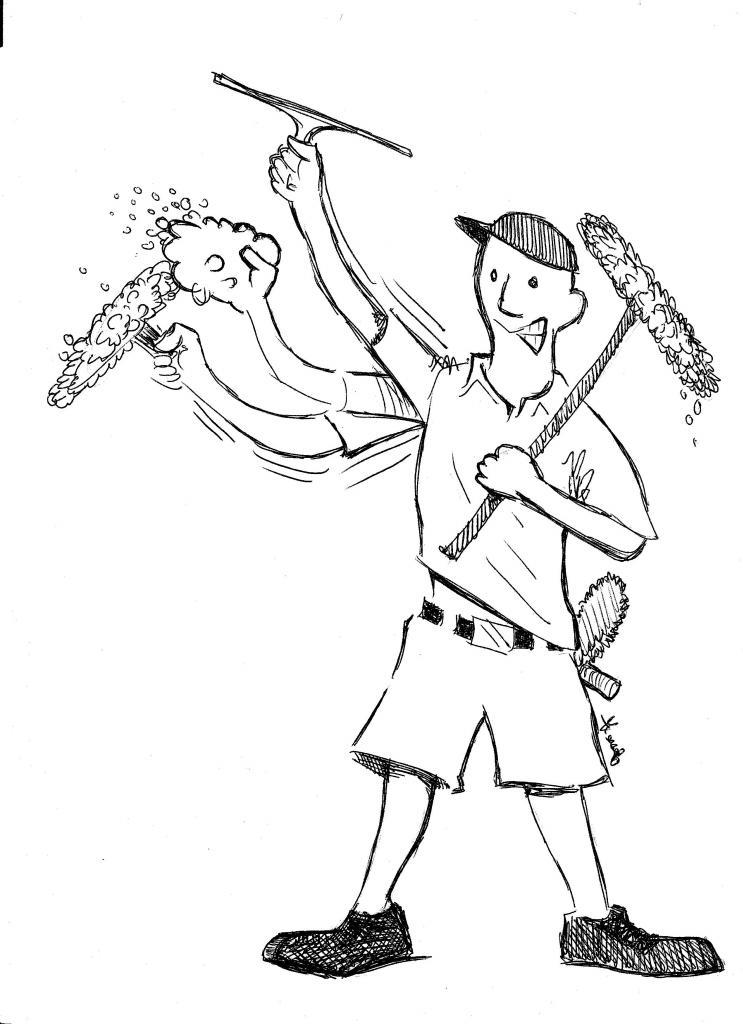 743x1024 Window Cleaning Cartoon Caption Contest