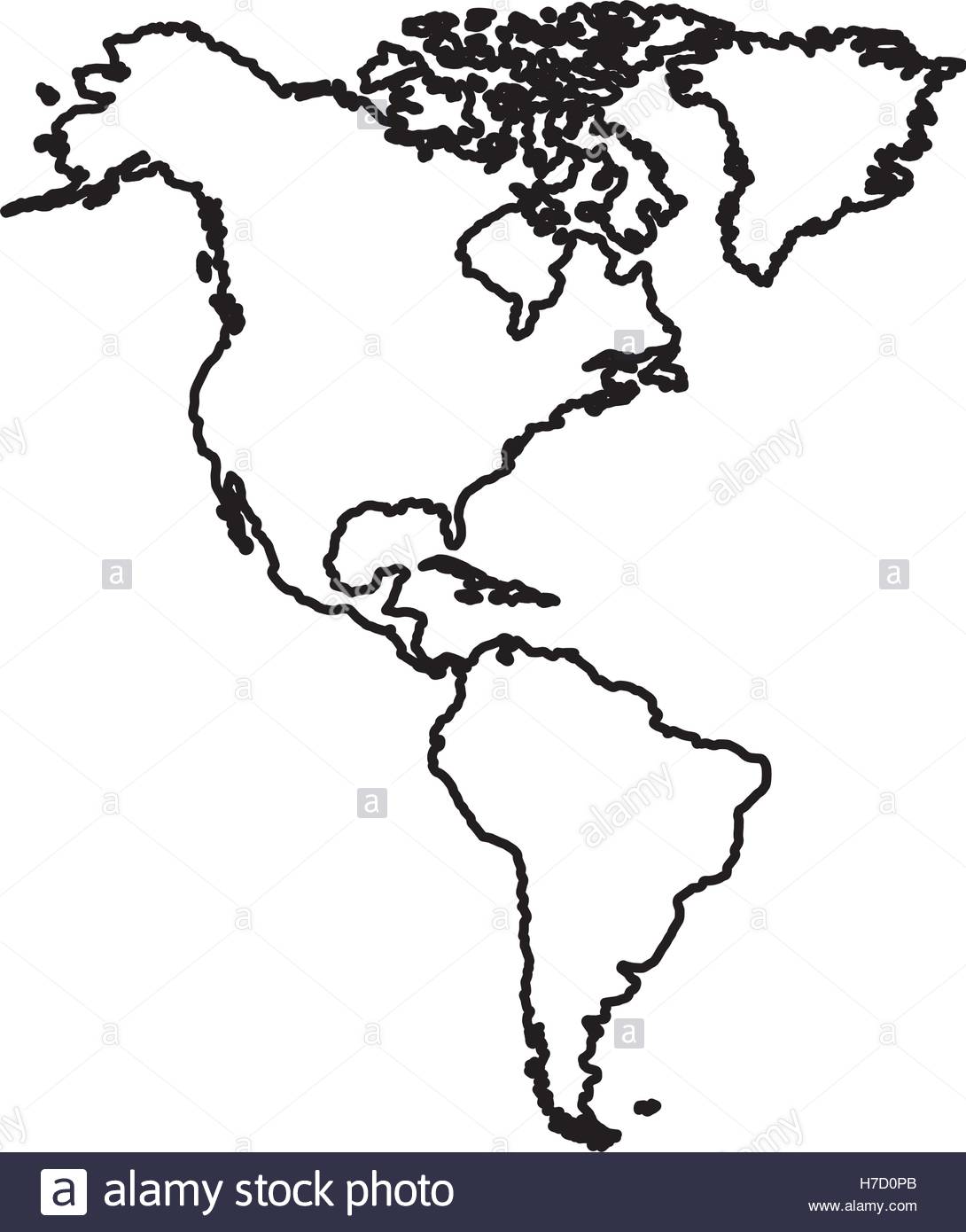 Continent Drawing at GetDrawings | Free download