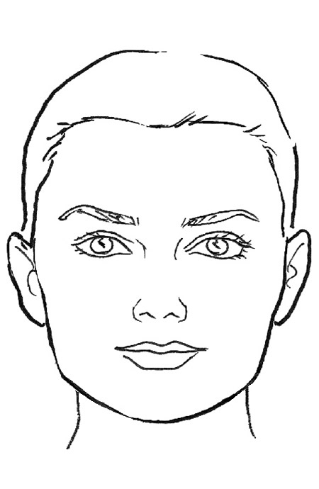 Contour Face Drawing at GetDrawings | Free download