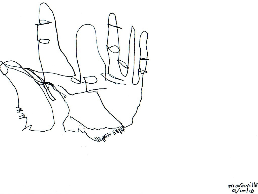 1024x768 Gesturescontour Drawings