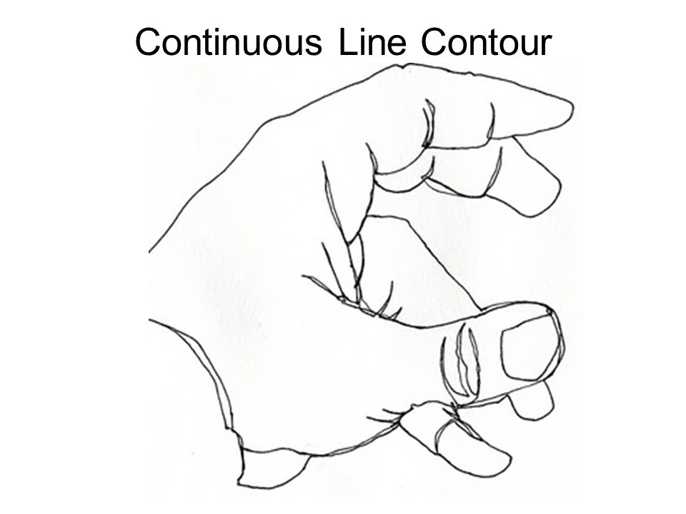 960x720 Contour Drawing Blind Contour Drawing Without