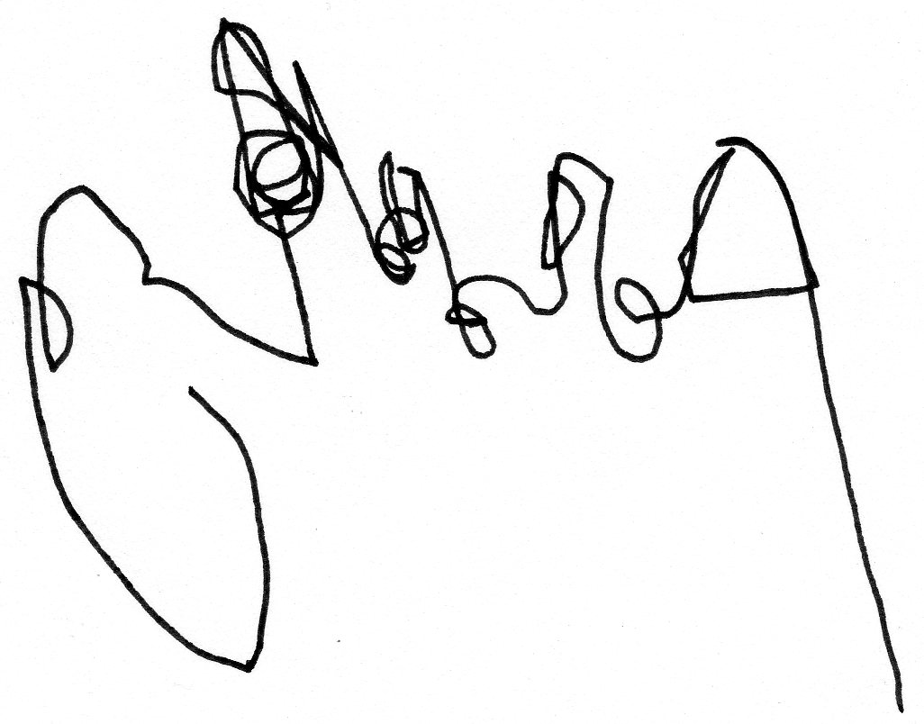 1026x804 Contour Drawings Piper's Art Blog