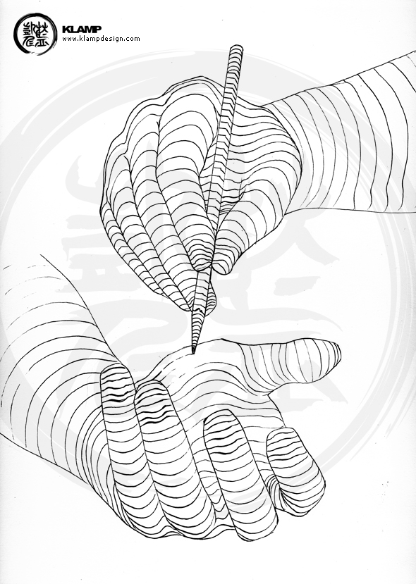 590x829 Contour Hands By Klampdesign On Cross Contour Lines