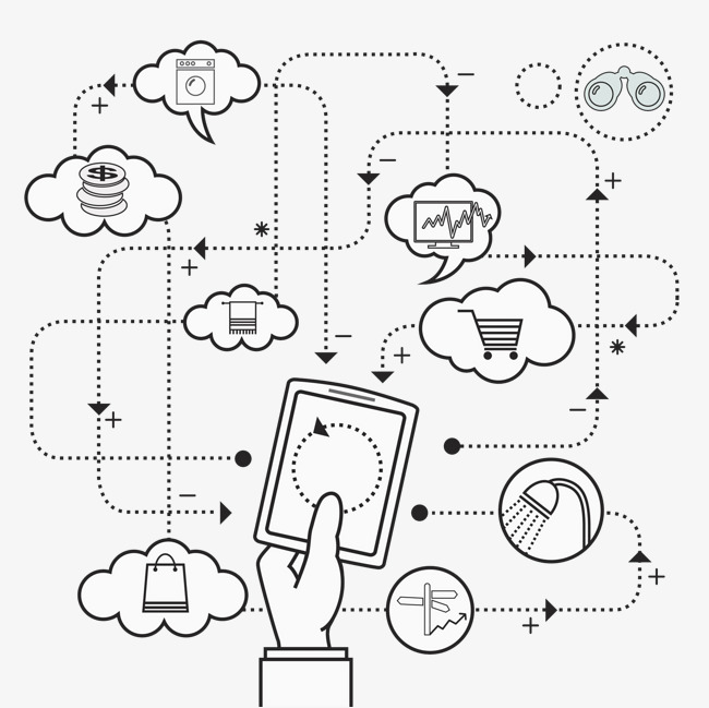 650x649 Mobile Control, Decorative Pattern, Cartoon Hand Drawing Png Image