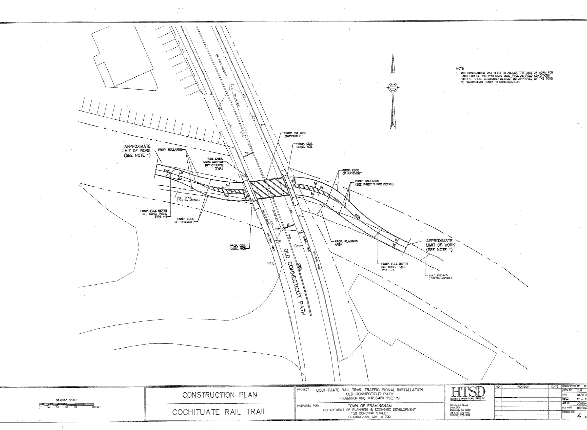 2318x1700 Cochituate Rail Trail Design And Construction Issues