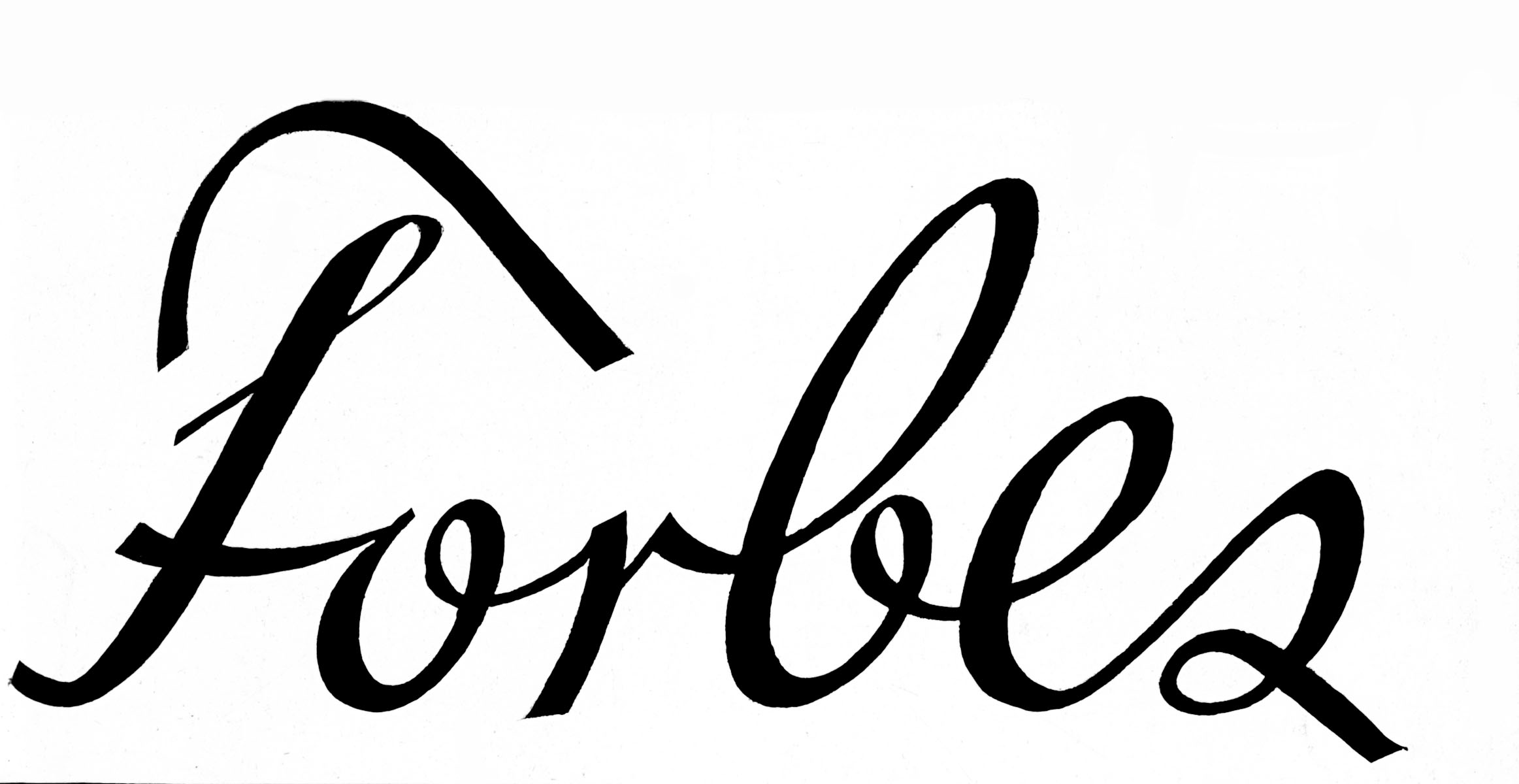 2325x1200 Logo Design 100 Years With Forbes Magazine Printmag