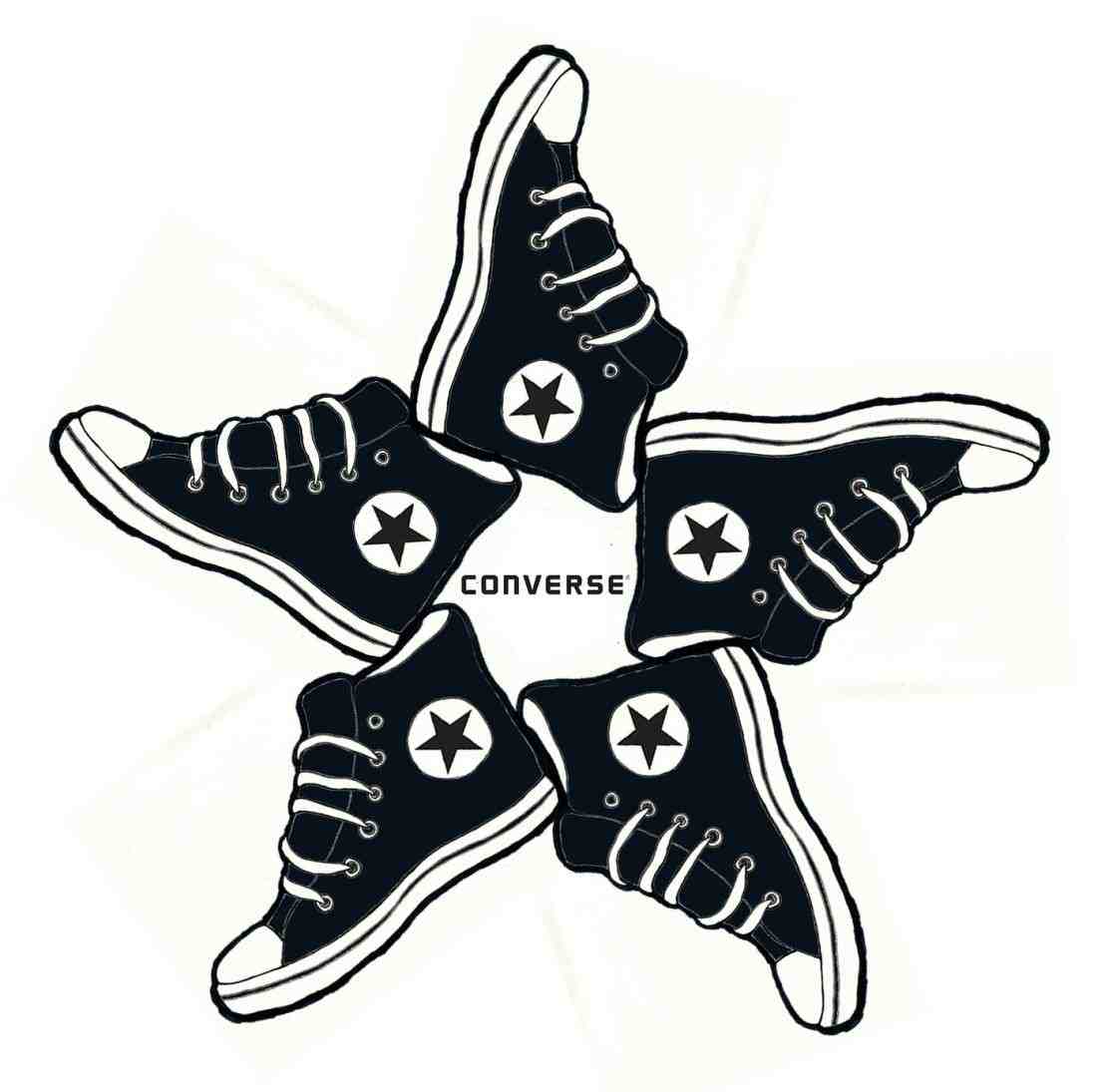 Converse Logo Drawing at GetDrawings | Free download