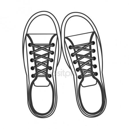 450x450 Converse Shoes Stock Vectors, Royalty Free Converse Shoes