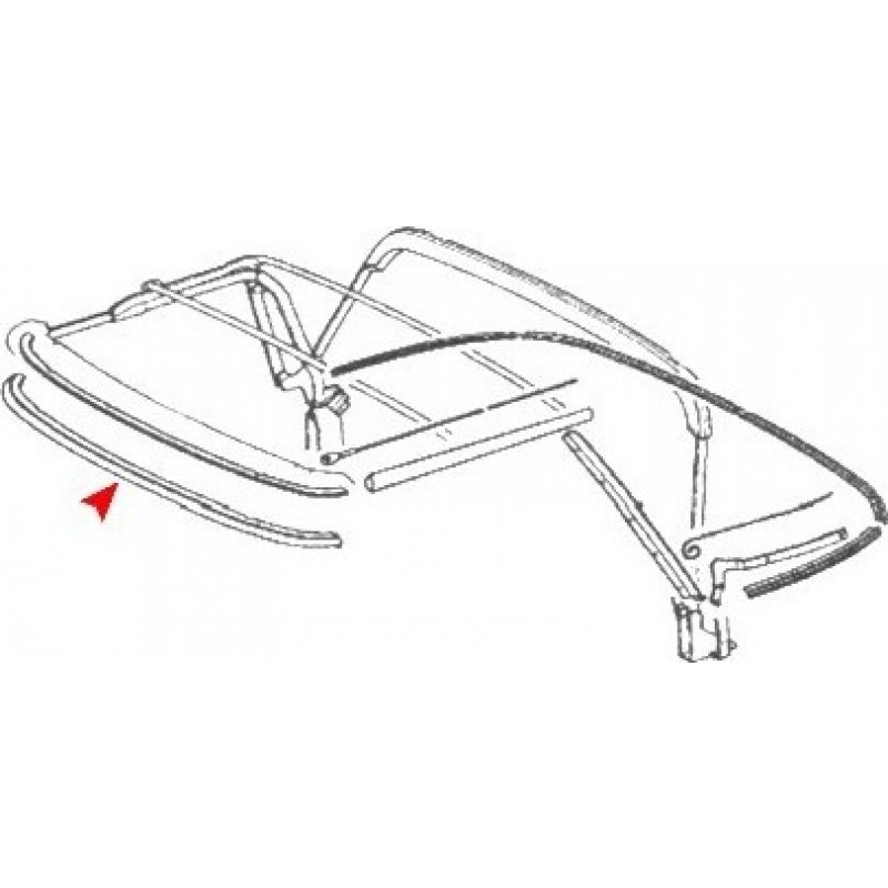 800x800 Classic Mercedes Restoration Parts And Accessories Front Seal