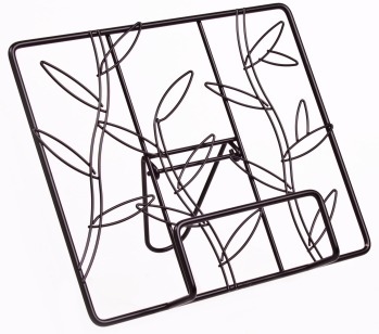 349x308 Wire Cookbook Stand