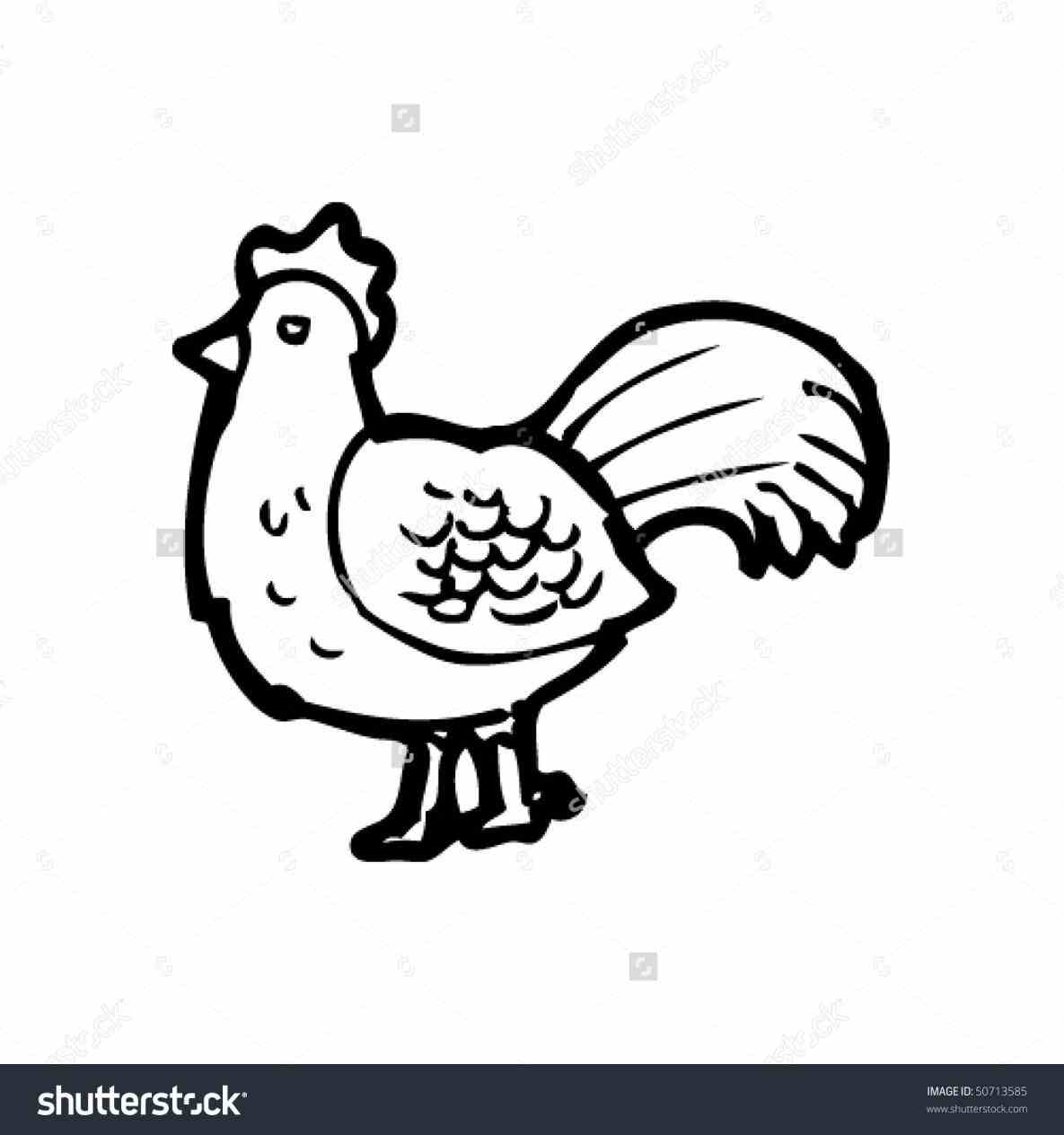 1185x1264 Cooked Chicken Drawing