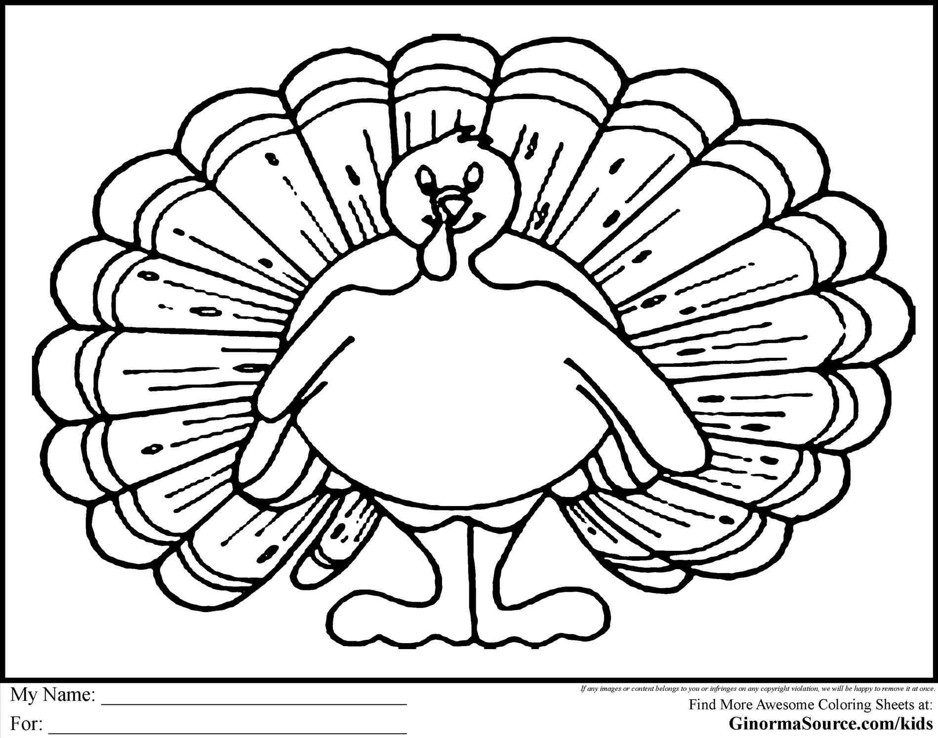 1899x1495 Turkey Coloring Pages Adult Page For Kitchn Drawing Free Download