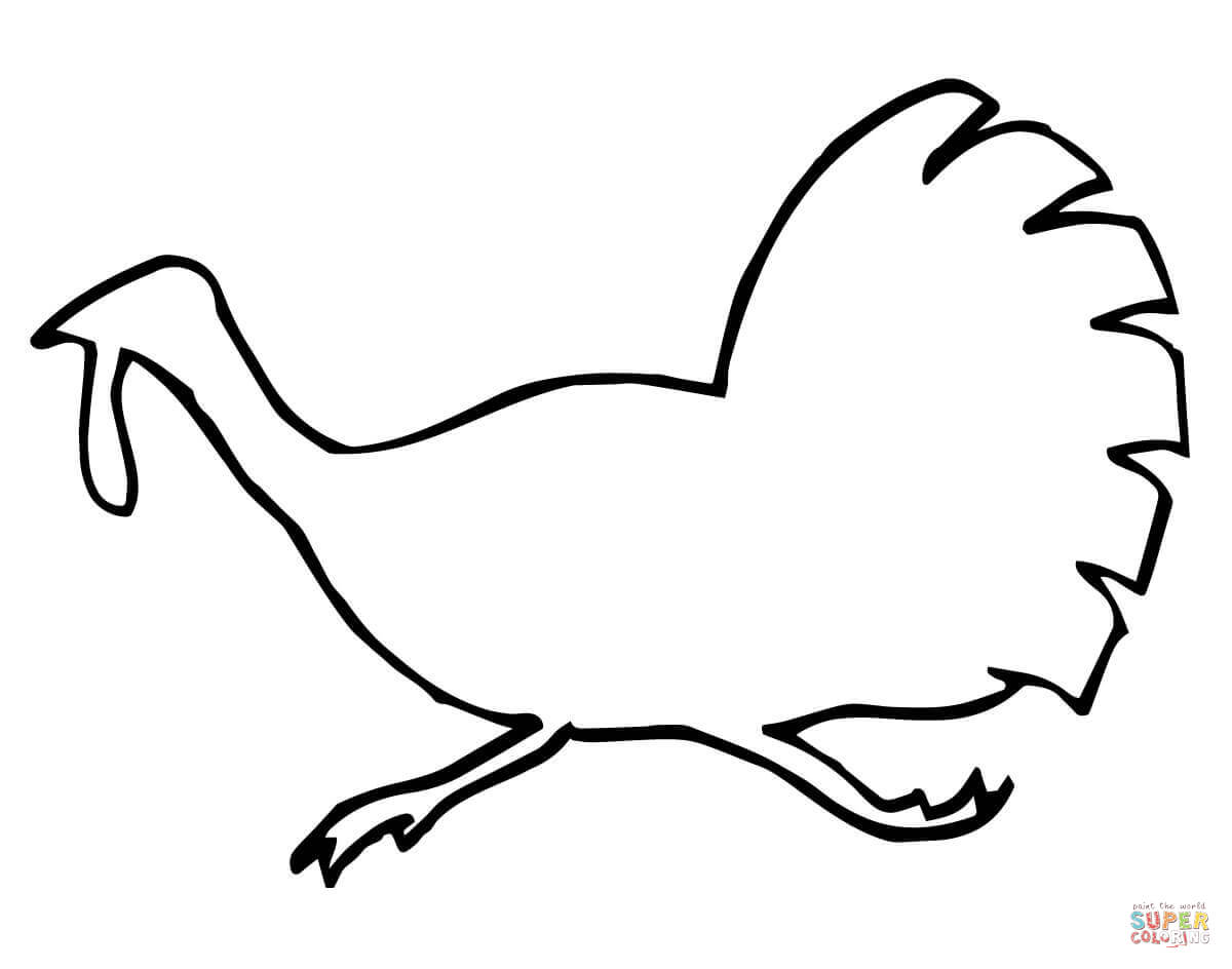 1200x944 Turkey Coloring Pages Wild Page Of A For Preschool Picture Free