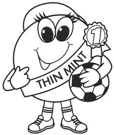 236x278 Girls Scout Cookie Coloring Pages For Pretty Draw Image