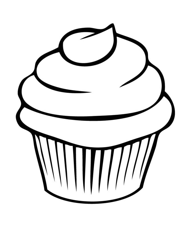 670x843 Vanilla Cupcake Clipart Cookie Cupcake