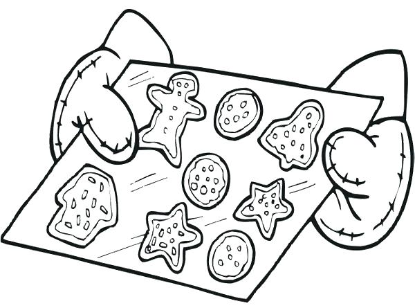 600x445 Cookie Coloring Pages